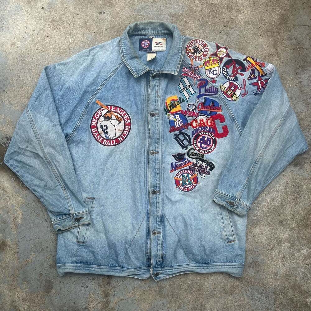 Headgear Negro League Baseball Museum Denim Jacket